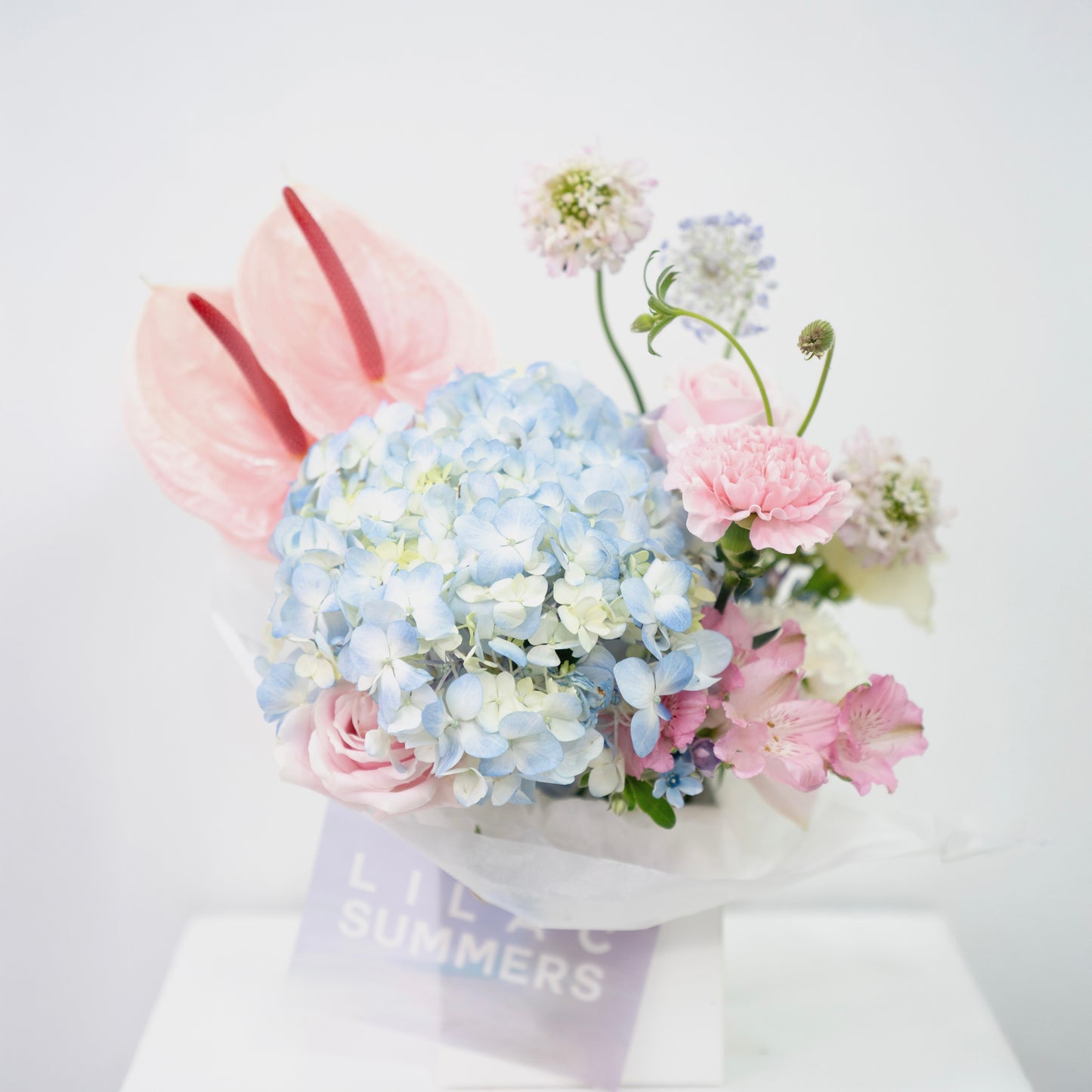 LIGHT BLUE & LIGHT PINK BLOOM BOX