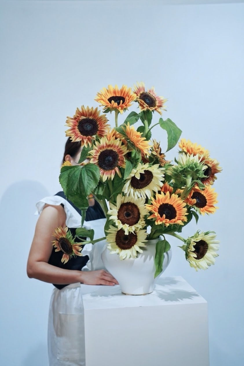 SUNFLOWER MASS VASE