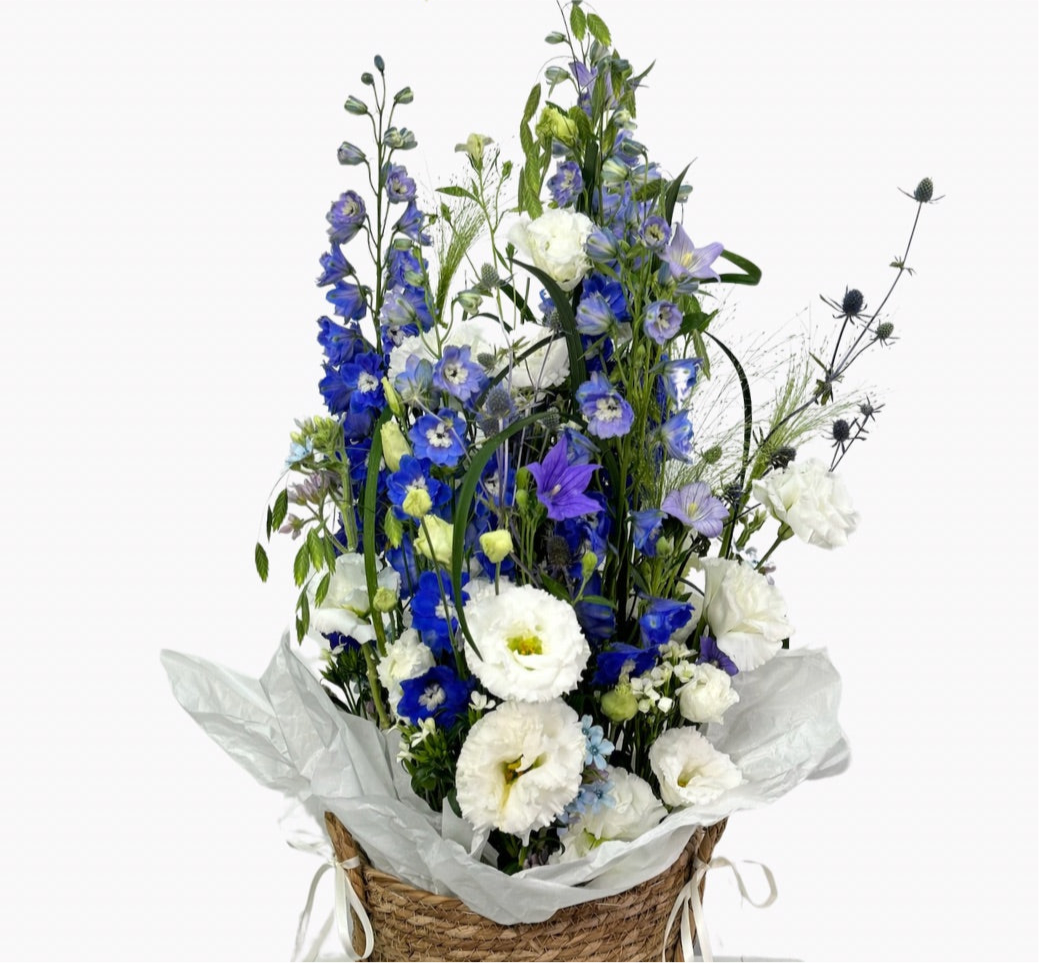 MIX FLOWERS BASKET